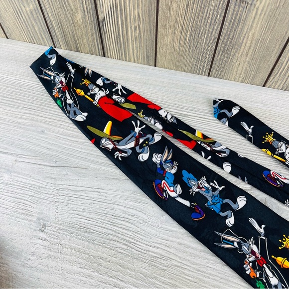 Looney Tunes Mania Vintage Bugs Bunny Tie - Picture 3 of 14